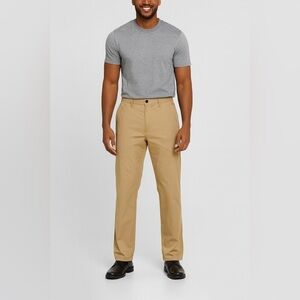 Savile Row Men's Stylish Tan Chinos